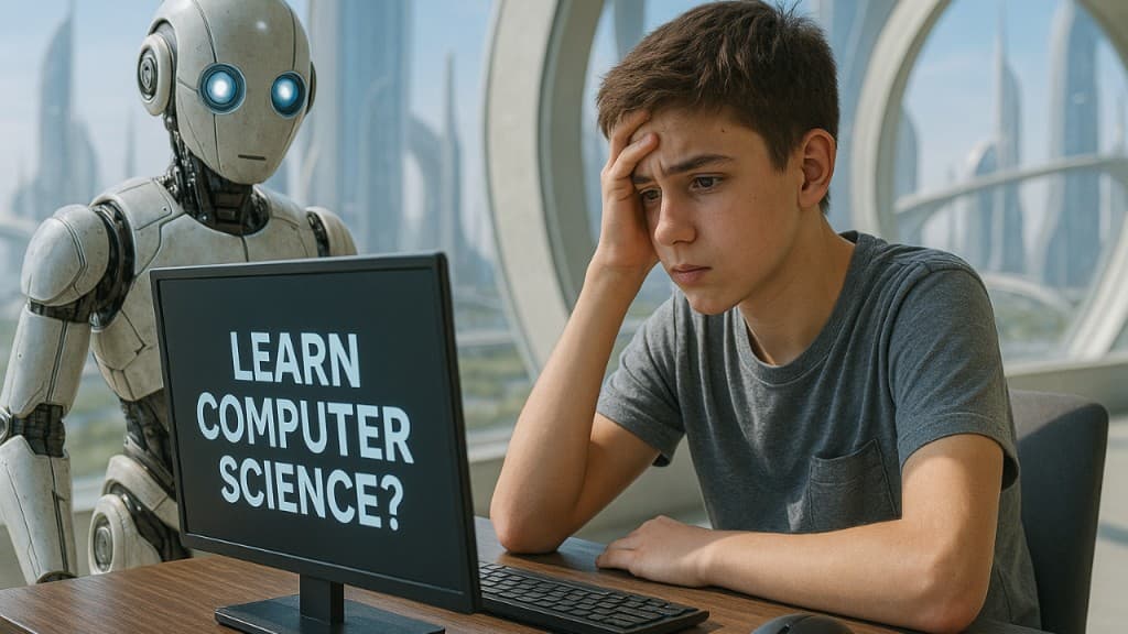 Bilgisayar Bilimi Tercihlerinde Soğuma: Yapay Zeka Tek Neden Değil - AI konulu yazı görseli