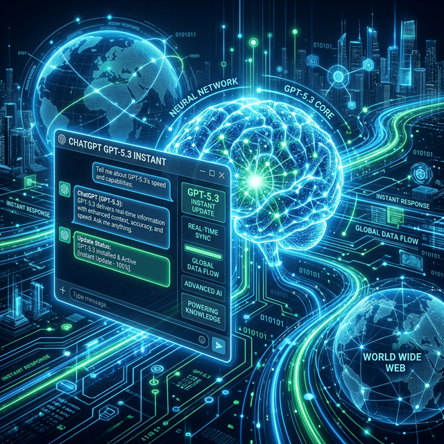 ChatGPT, GPT-5.3 Instant Modeli İle Güncellendi: Sohbet Deneyimi Nasıl Değişti? - ChatGPT konulu yazı görseli