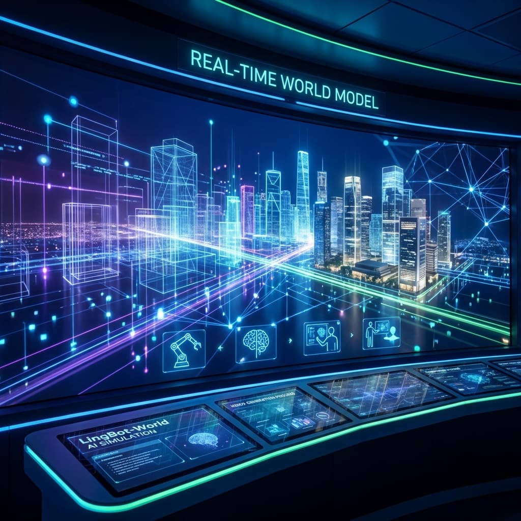 LingBot-World Nedir? Google Genie 3’e Çin’den Yeni Rakip - AI konulu yazı görseli