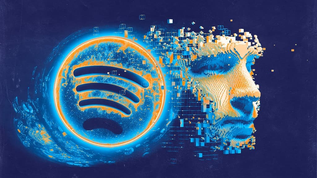 Spotify'dan Yapay Zeka Müziklerine Radikal Karar: AI Persona Etiketi ve Öneri Yasağı - Üretken Yapay Zeka konulu yazı görseli