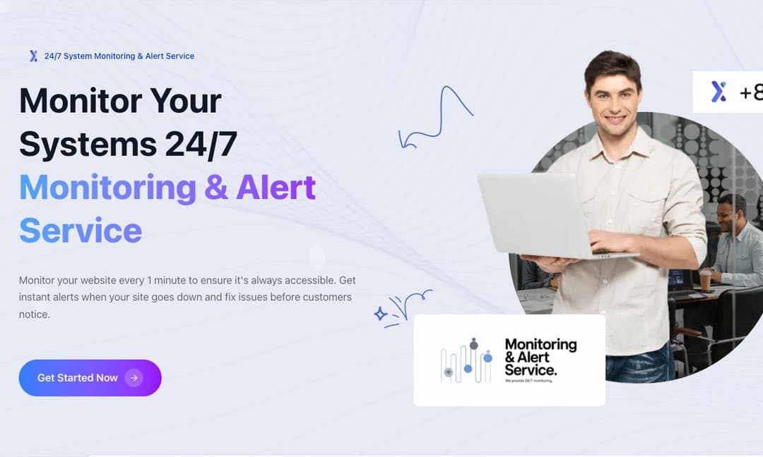 UpScanX: Web Sitesi, API ve Sunucu İzleme İçin Profesyonel Uptime Monitoring Platformu - Uptime konulu yazı görseli