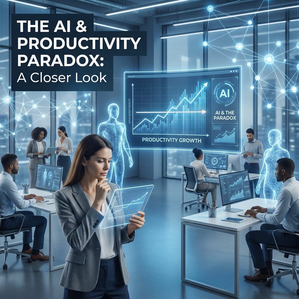 Yapay Zeka Henüz Verimlilik Artışı Sağlamadı: Solow Paradoksu Geri mi Döndü?