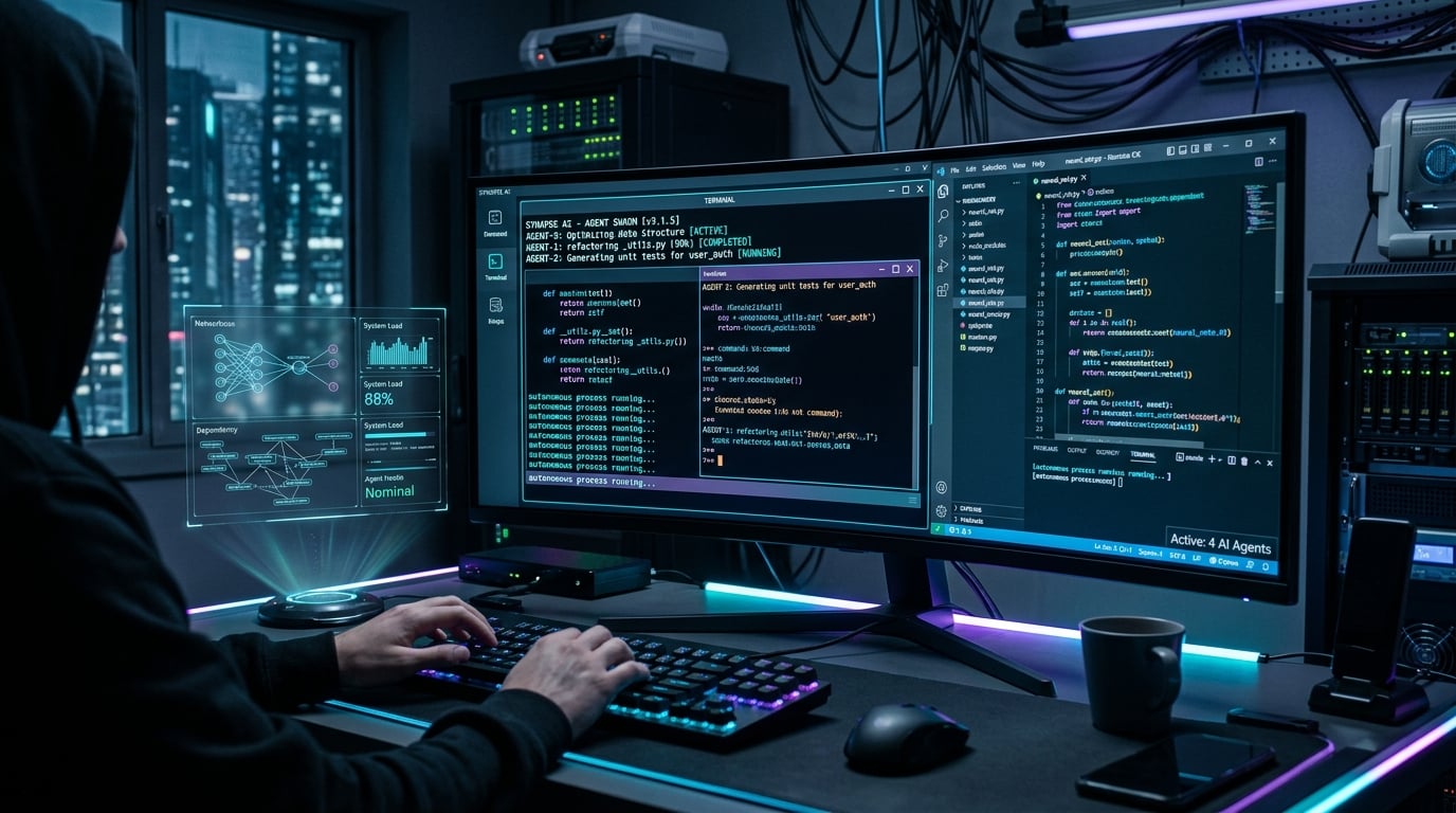 GitHub Copilot Agent Mode ve Terminal Ajan Sistemleri: Kodlamada Otonom Devrim - blog yazısı görseli