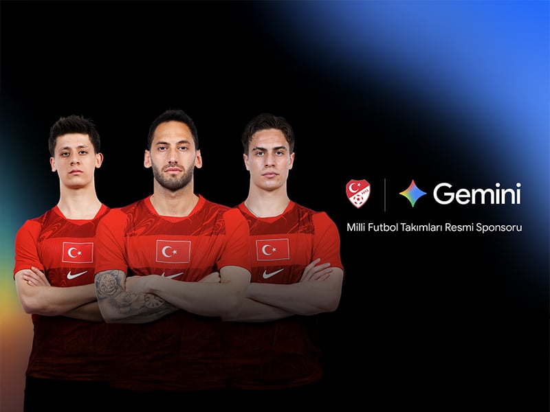 Gemini Milli Takımın Resmi Sponsoru Oldu: Yapay Zeka Taraftar Deneyimine Giriyor - blog yazısı görseli