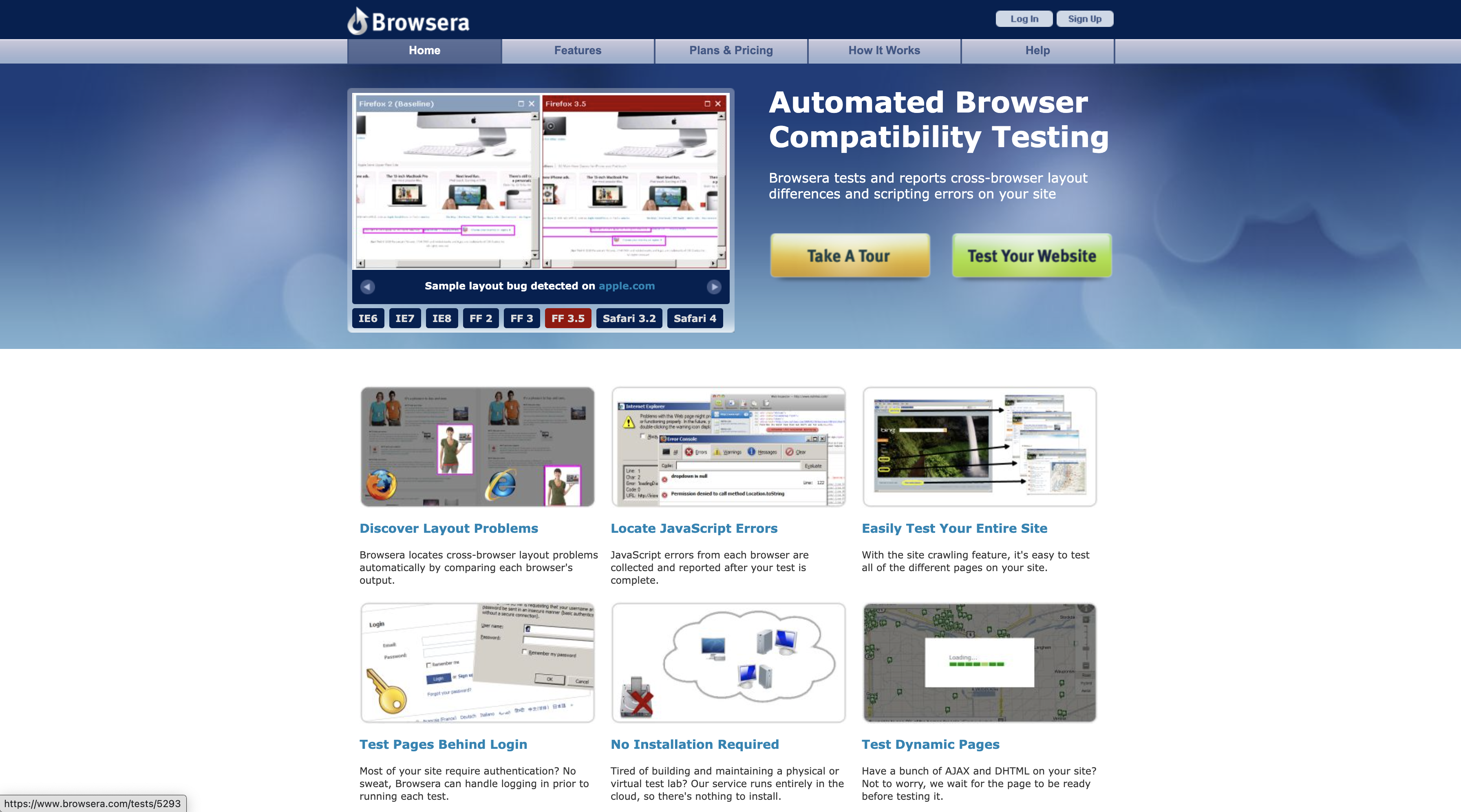 Browsera Visual Testing