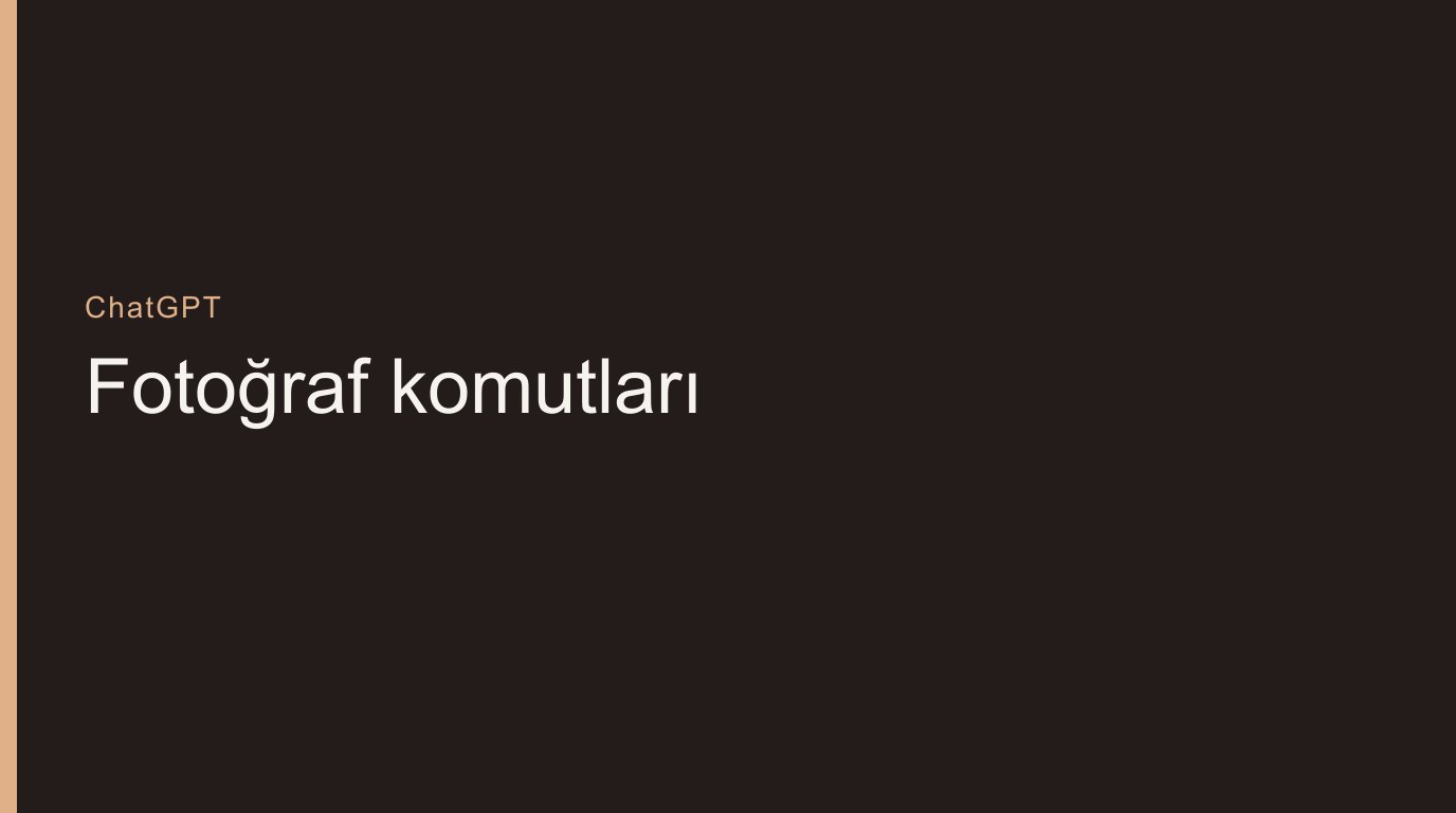 ChatGPT Fotoğraf Komutları: Gerçekçi Görseller İçin Hazır Prompt Listesi - ilgili yazı görseli