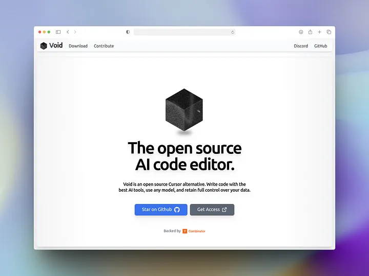 Void AI Editörü - Gizlilik ve Güvenlik Odaklı Açık Kaynak Çözüm