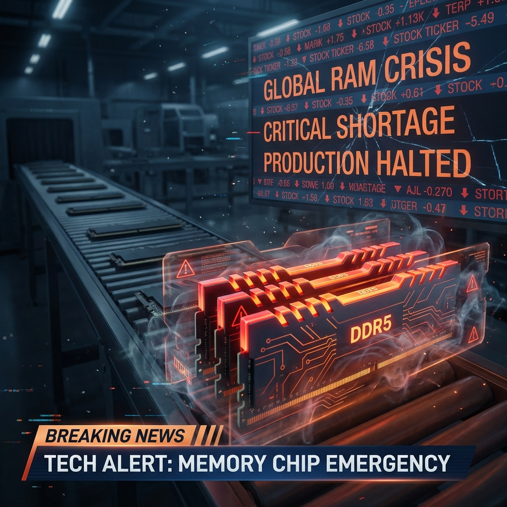 DRAM Krizi Bu Yılı Aştı, Firmalar 2027 Stokları İçin Şimdiden Sıraya Giriyor