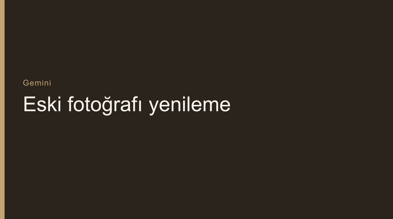 Gemini ile Eski Fotoğrafı Yenileme: Renklendirme ve Netleştirme Promptları - ilgili yazı görseli