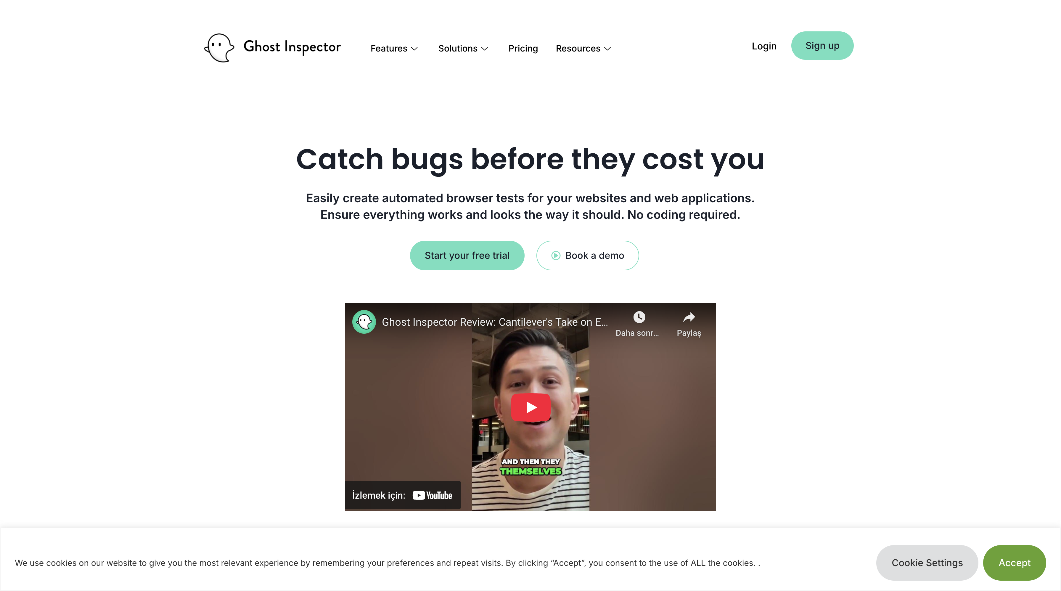Ghost Inspector Recorder