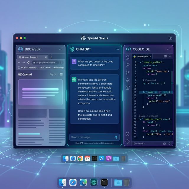 OpenAI'dan Süper Uygulama Hamlesi: ChatGPT, Codex ve Web Tarayıcı Tek Çatı Altında - ilgili yazı görseli