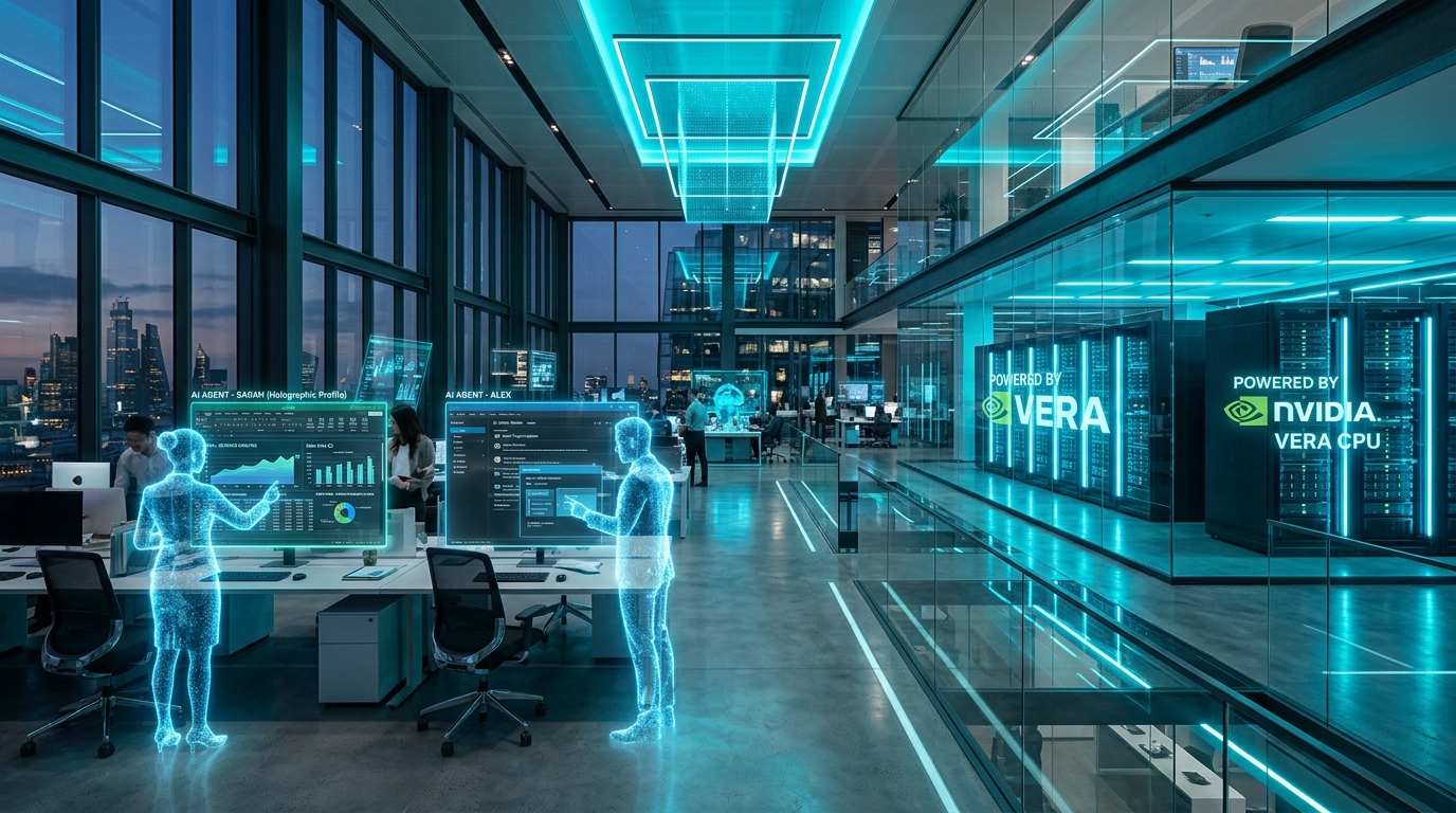 Perplexity Microsoft 365 Entegrasyonu ve Nvidia Vera Çipleri ile Geleceğin Ofis Ajanları